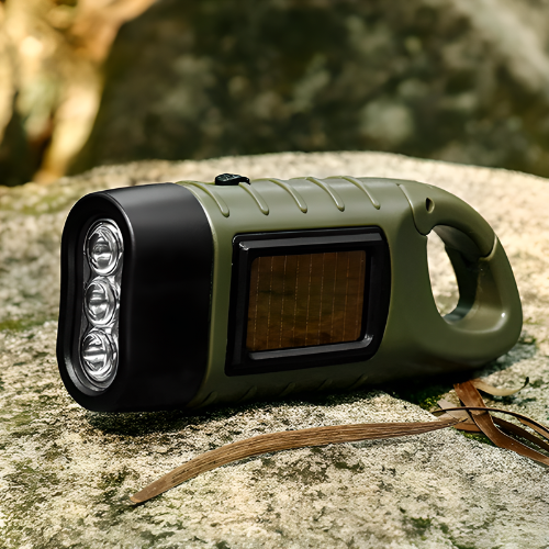 Trygglampa- ficklampa för hem och beredskap