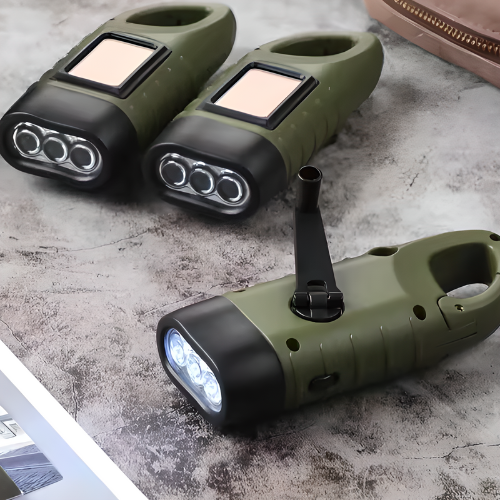 Trygglampa- ficklampa för hem och beredskap