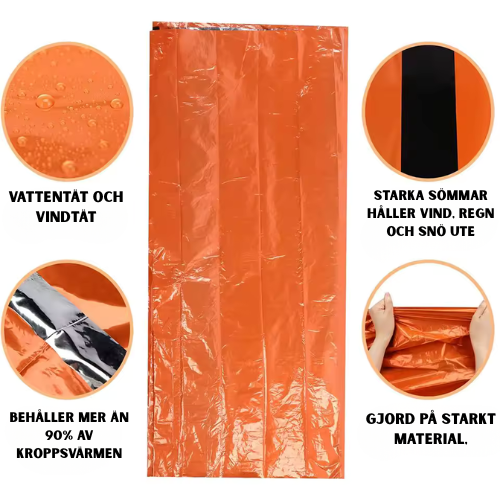 Tryggsovsäck- den smidiga nödsovsäcken